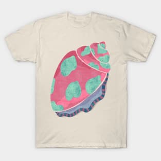 Pacific Pink Conch Shell T-Shirt